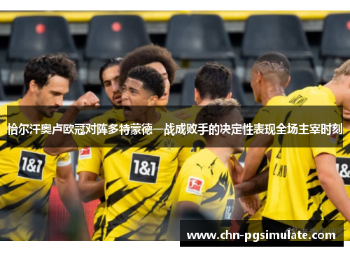 恰尔汗奥卢欧冠对阵多特蒙德一战成败手的决定性表现全场主宰时刻
